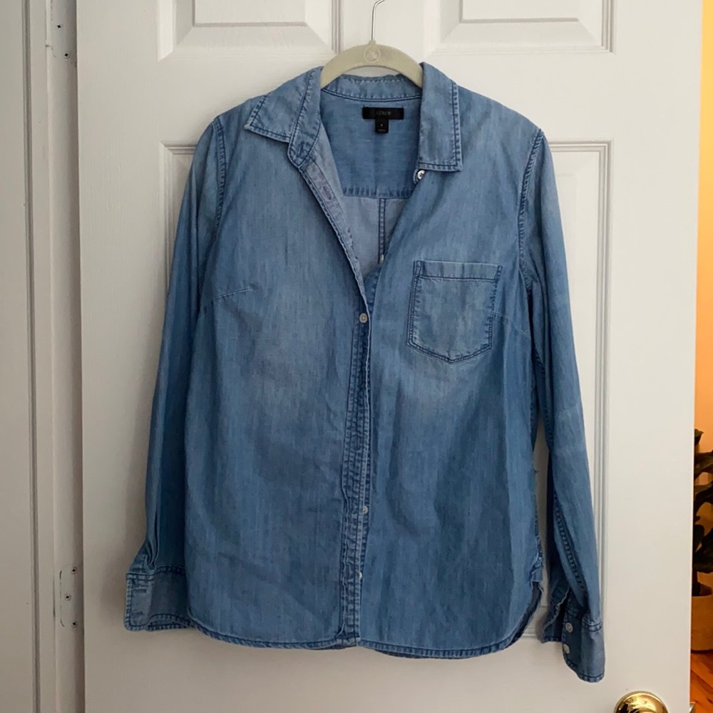 JCREW denim button down